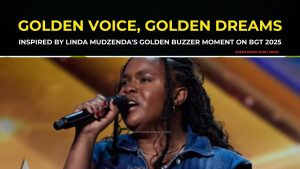 Golden Voice, Golden Dreams: Inspired By Linda Mudzenda’s Golden Buzzer Moment On BGT 2025.